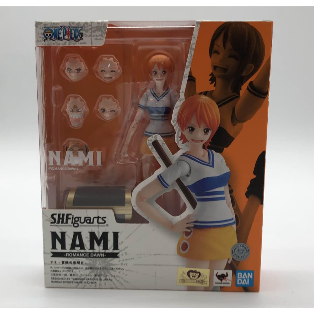 TAMASHII NATIONS S.H.Figuarts ONE PIECE Nami -Dawn of Adventure- Figura articulada de aproximadamente 140 mm em ABS e P