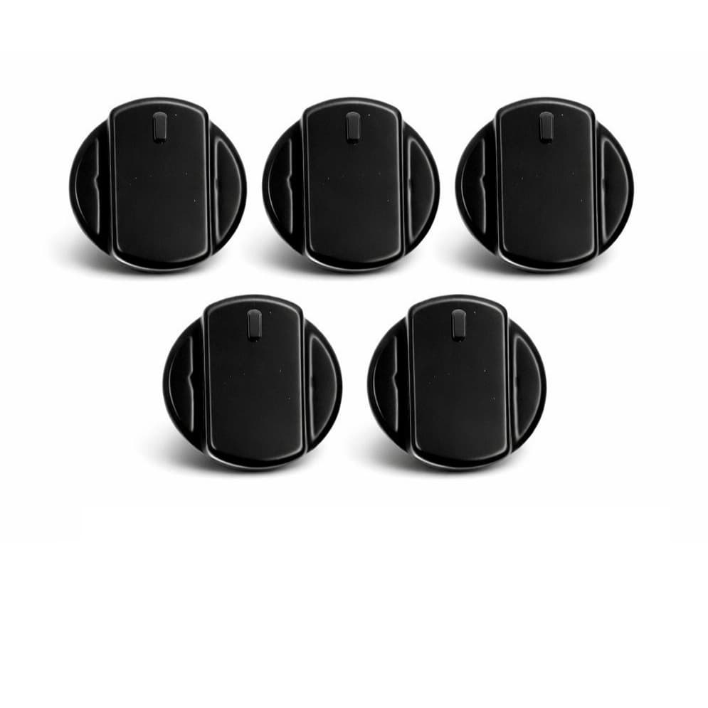 Kit 5 Botões Para Fogão Brastemp Ative E Clean Peças Manipulo