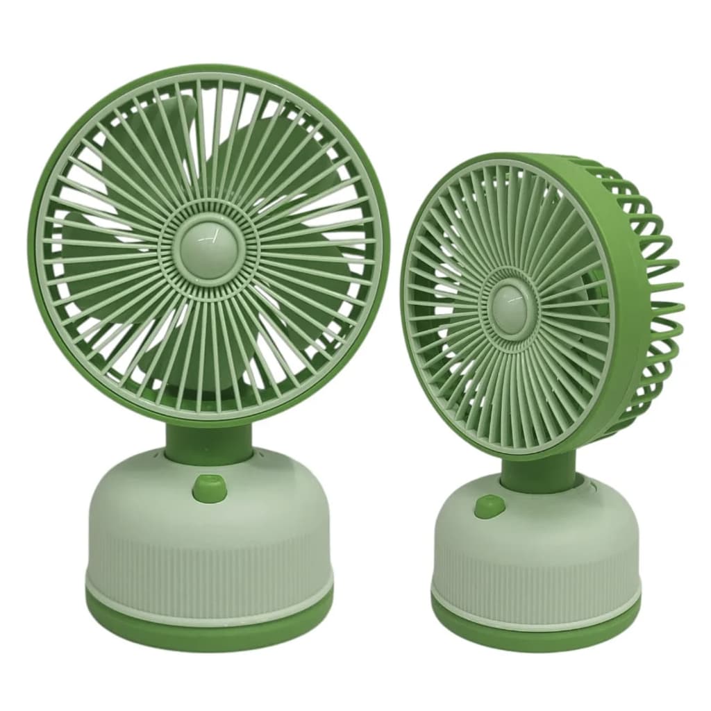Ventilador De Mesa Portátil Minimalista - Verde