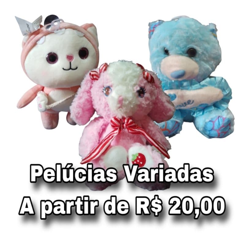 Pelúcias Variadas Br Machine e outras