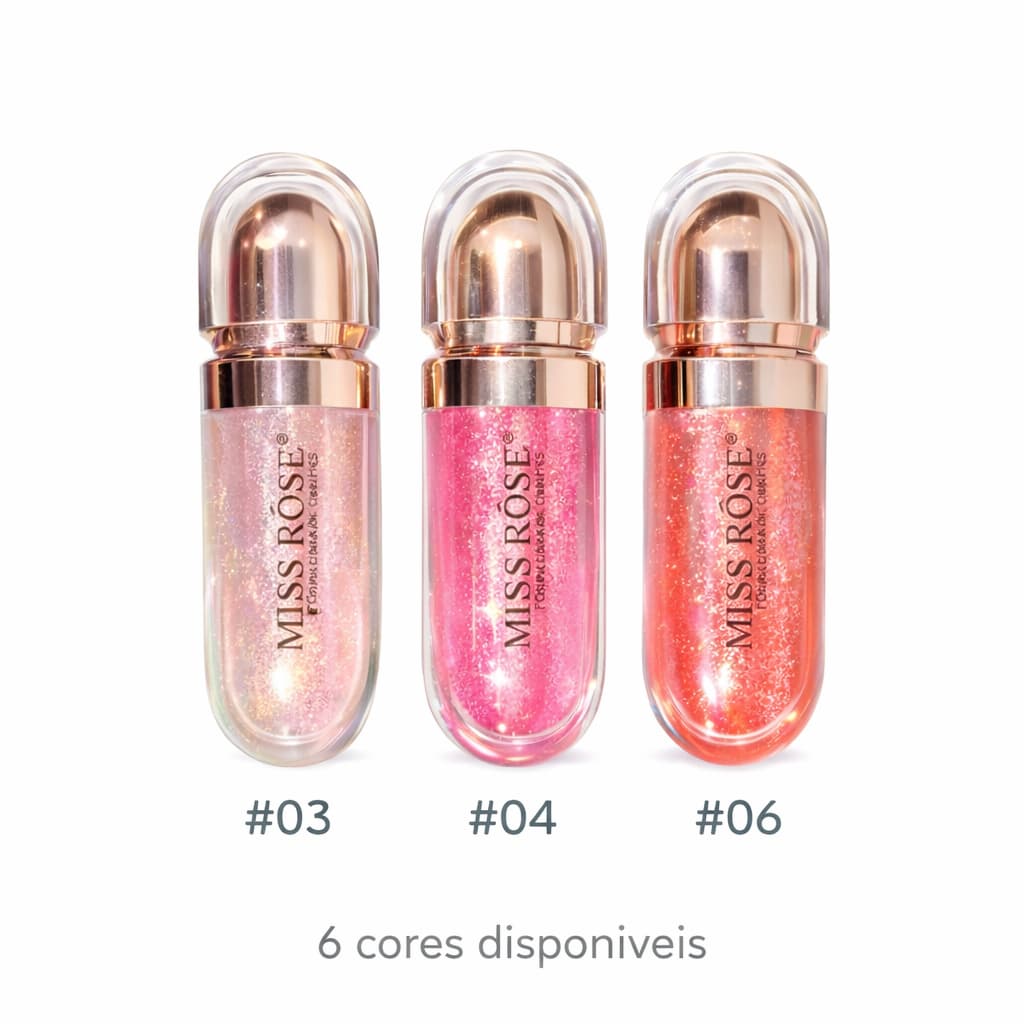 Lip Gloss Crystal Miss Rose