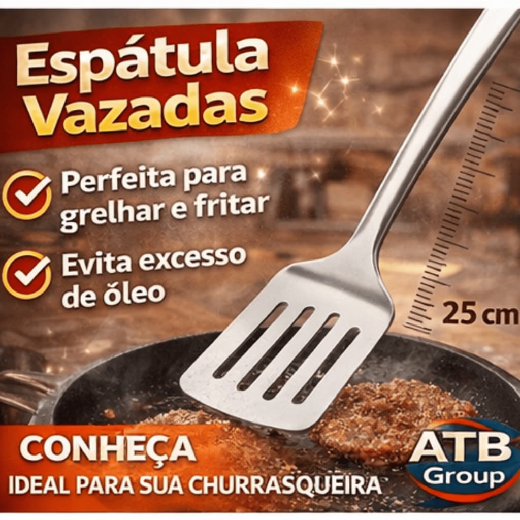 Conjunto 06  Utensílios de Inox de Alta Qualidade para Cozinha Restaurante e Buffet