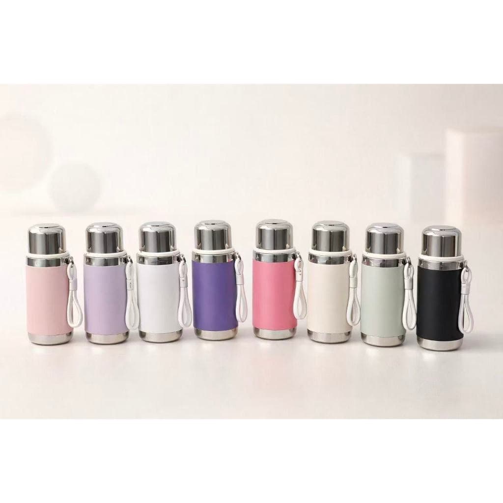 Garrafa Térmica Inox 550ml com Alça Portátil - Resistente e Estilosa em Várias Cores