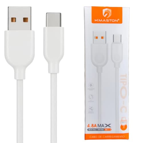 Cabo Carregador Para Samsung Galaxy A17 / A07 / A26 - Cabo USB Tipo C