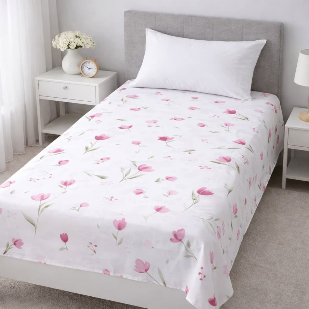 Lençol Sem Elástico 2,00 x 2,40 Para Cama De Casal Luxo