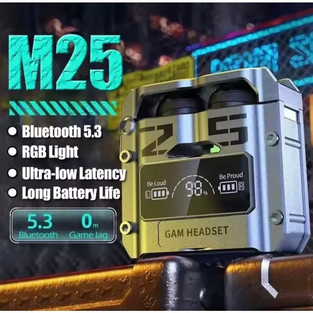 FONE BLUETOOTH M25 – O FONE CERTO PRA QUEM QUER SOM FORTE, BATERIA DURADOURA E ZERO ESTRESSE GAMER