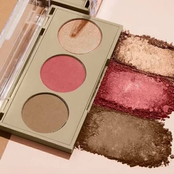 3 em 1 - Contorno Blush Iluminador Dia a Dia Mahav