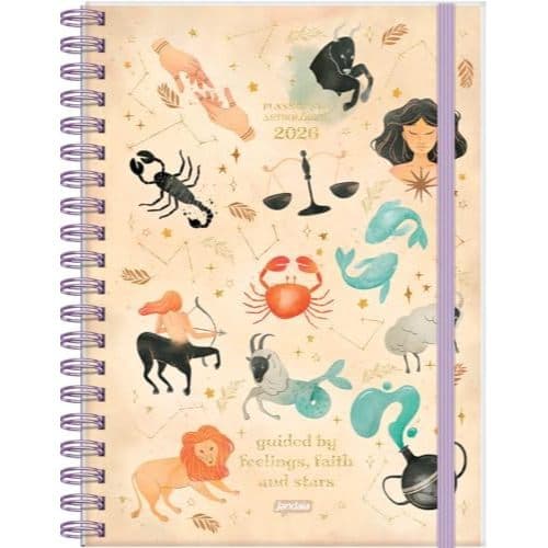 Agenda Planner Mystic Reposicinavel Astrológico 2026