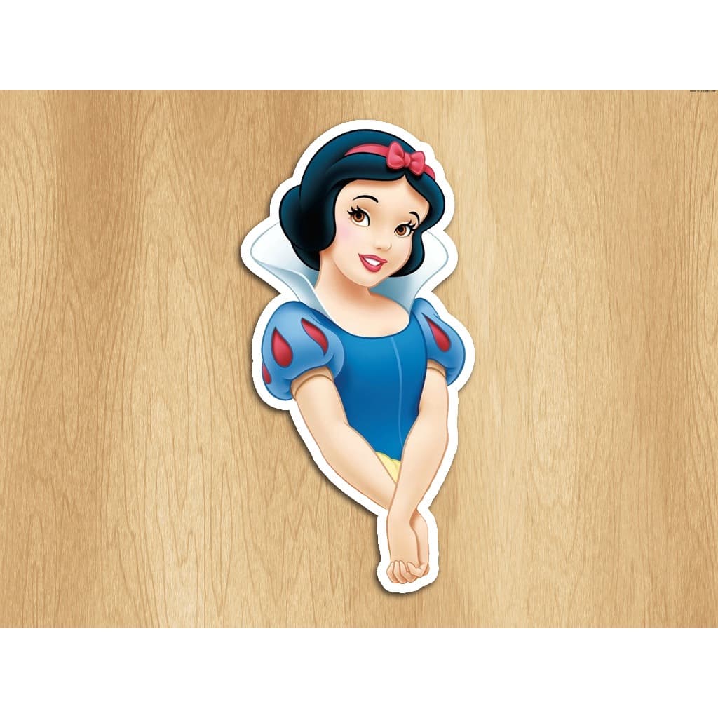 Recortes Branca de Neve Busto - Topper - Aplique - Decoração Para Tubete - Latinha - Caixinha - Festa Branca de Neve