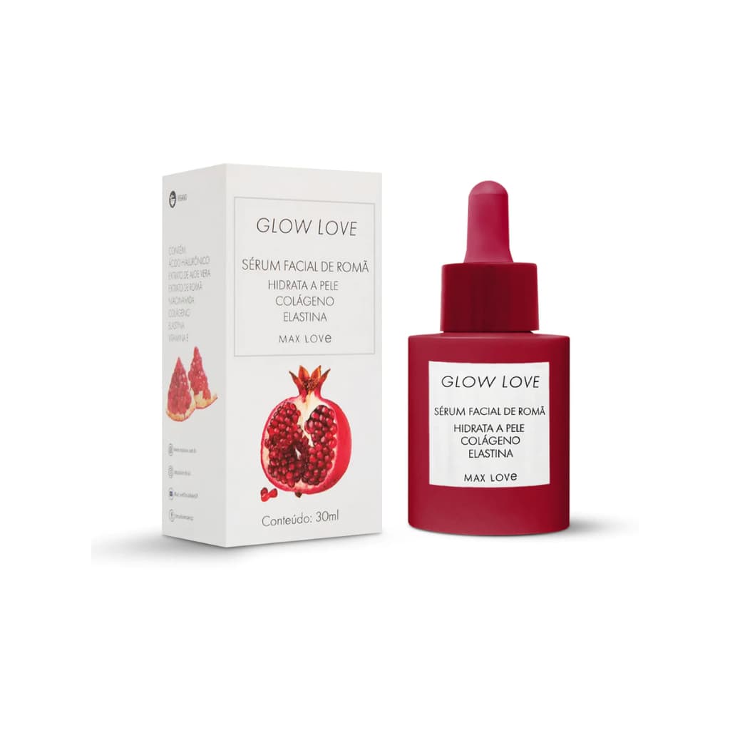 Sérum Facial PROFISSIONAL Romã Antioxidante e Hidratante Colágeno Elastina