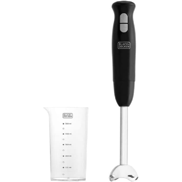 BLACK+DECKER Mixer Vertical e Portátil M300 com Haste em Inox