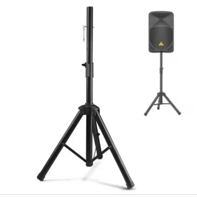 Tripé Para Caixa de Som Reforçado Regulamento deAltura em aço metal lgreja auditório Festa Studio