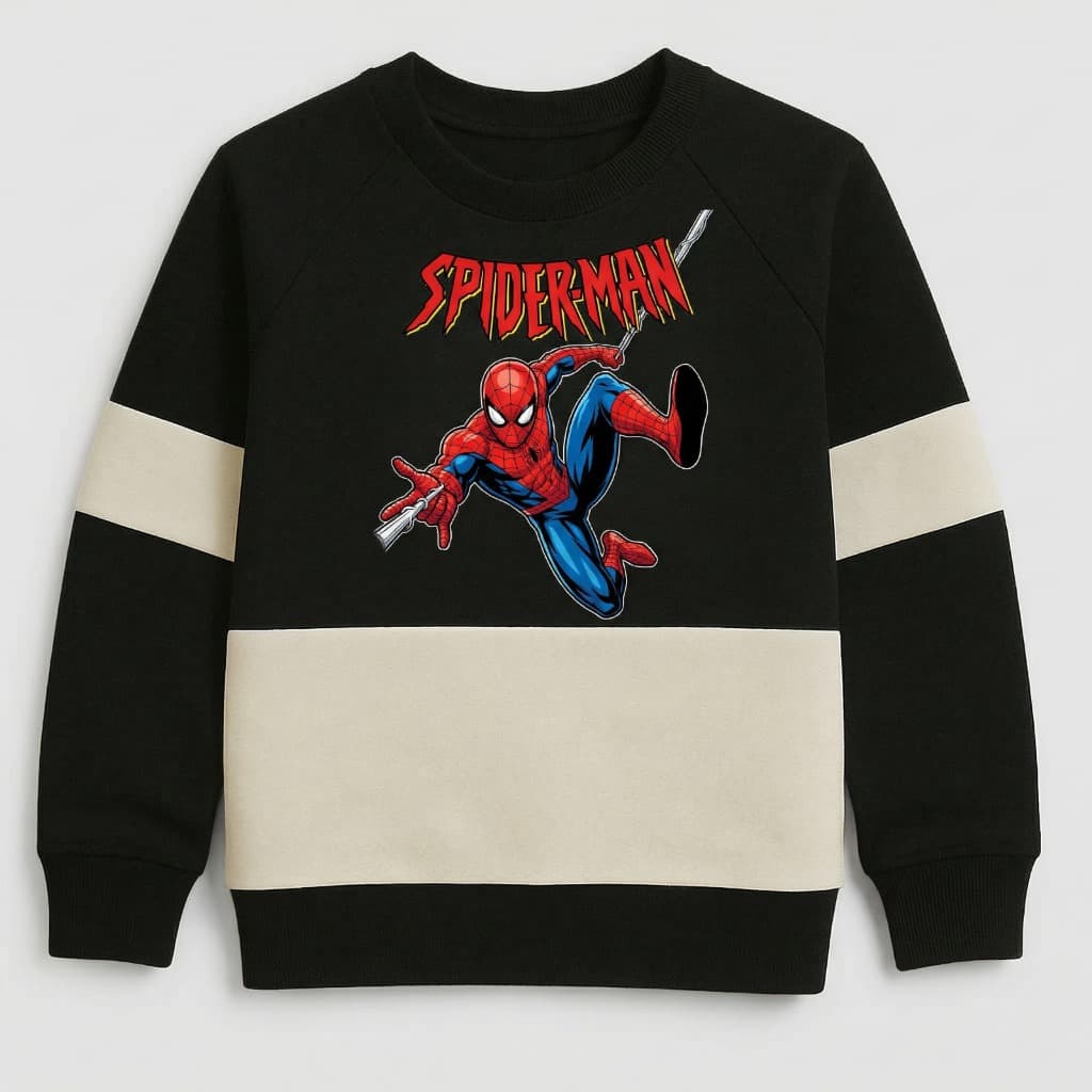 Moletom Infantil Para Meninos Homem Aranha Inverno