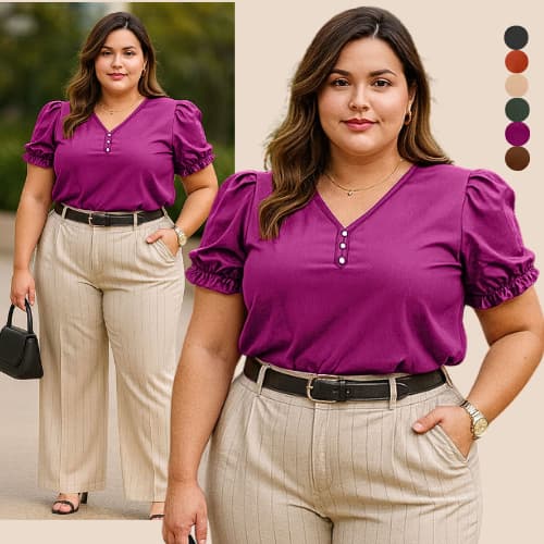 BLUSA PLUS SIZE FEMININA ESTILOSA SOLTINHA BASICA GRANDE FESTA BLUSAS FEMININOS BLOGUEIRA VERSATIL PROMOÇÃO DIA A DIA