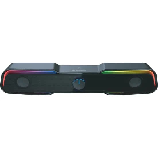 Caixa de som Soundbar Gamer Para Pc - Fortrek Black Hawk 6w Rgb