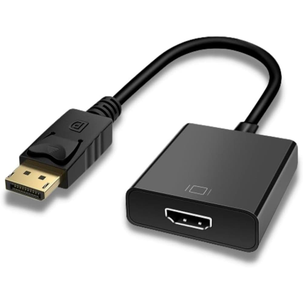 Adaptador Conversor Displayport Macho Para Hdmi Fêmea
