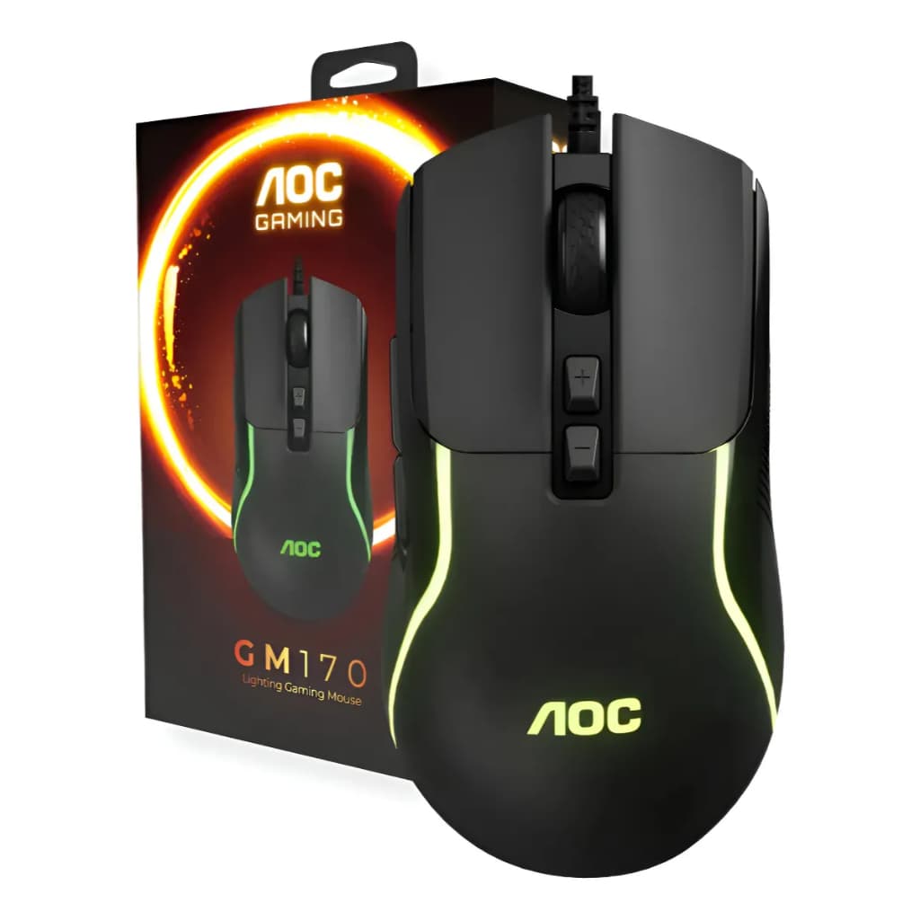 Mouse Gamer RGB 7200 DPI - AOC