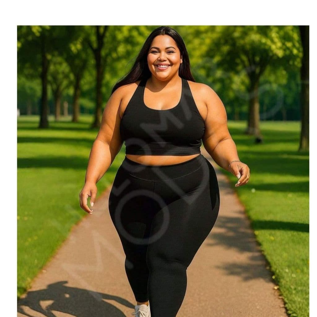 Legging Plus Size Peluciada Grosso Em Suplex MacioCintura Alta Zero Transparência