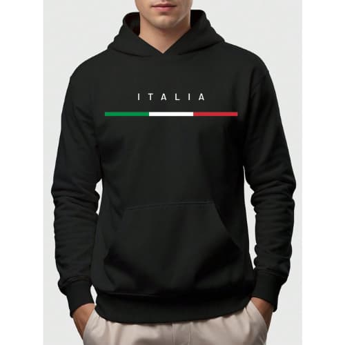 Moletom Canguru Blusa De Frio Italia Milano Casaco Premiu