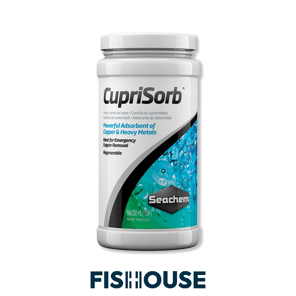 Filtragem química (Removedor de cobre) - CupriSorb - Seachem