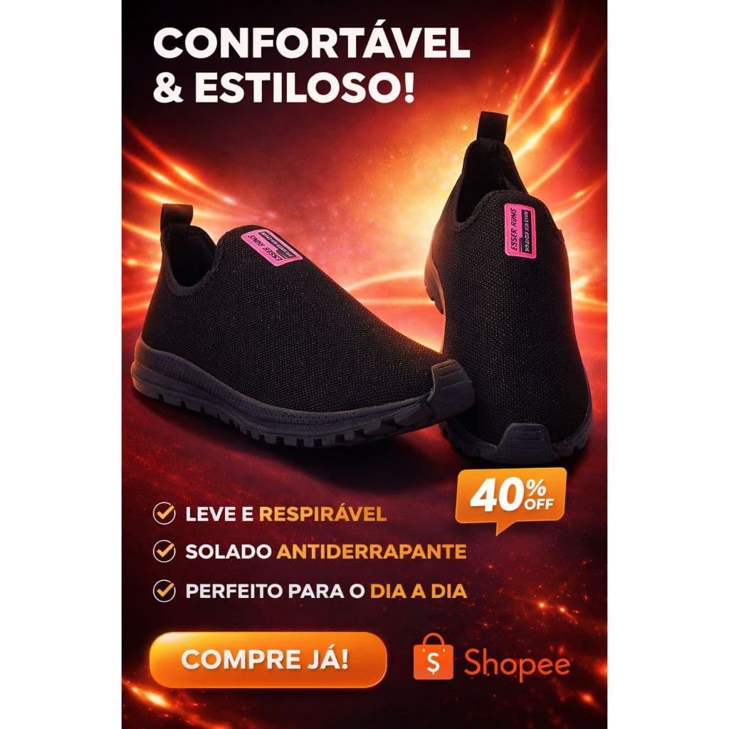 Tenis Meia Masculino Calce Fácil Ortopédico Sneaker slip on Casual Academia