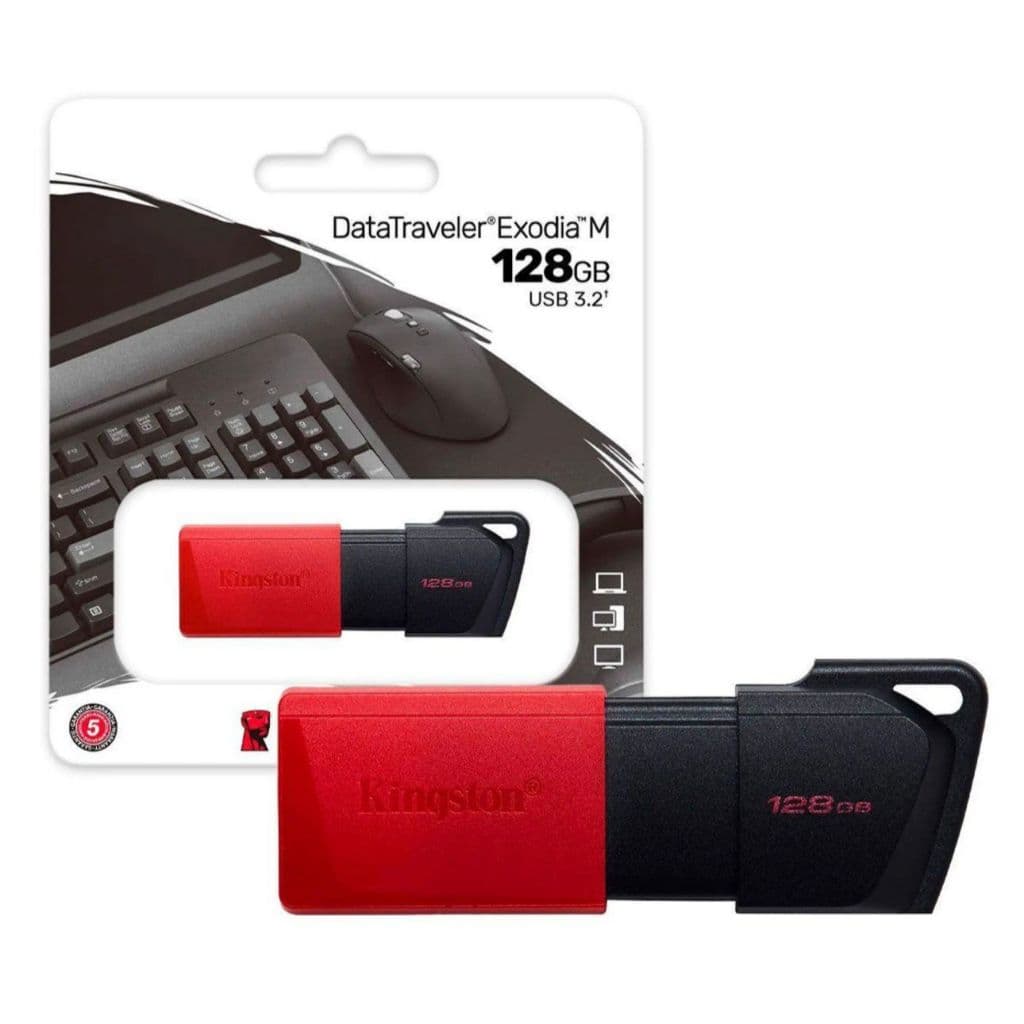 Pendrive 128gb Kingston Datatraveler Exodia M 128gb Dtxm 3.2