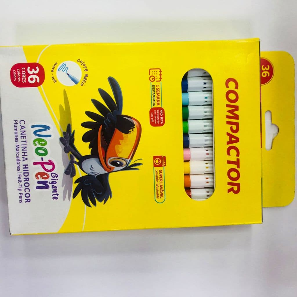 CANETINHA NEO PEN GIGANTE 36 CORES