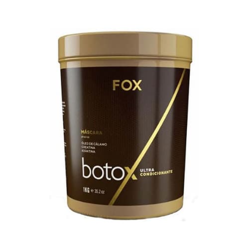 Fox Redutor de Volume Ultra Condicionante | Máscara Restauradora Profissional 1kg