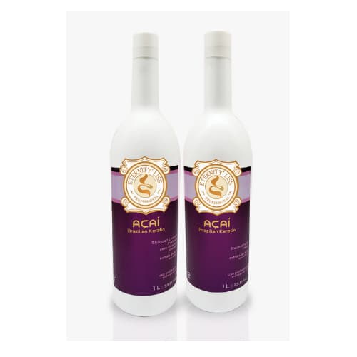 Eternity Liss Açaí Brazilian Keratin | Tratamento Alisante Térmico Profissional 2x1L