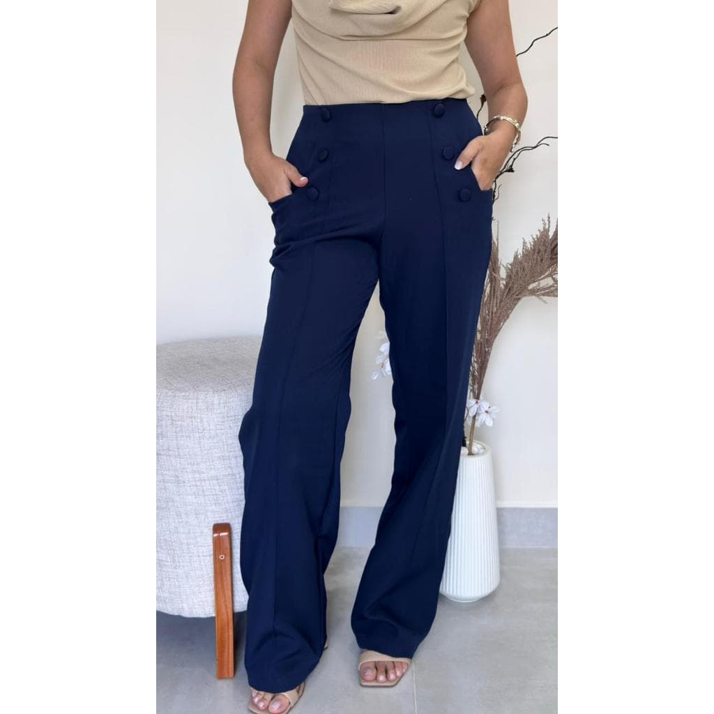 Calça com Elastico na Cintura Marcele