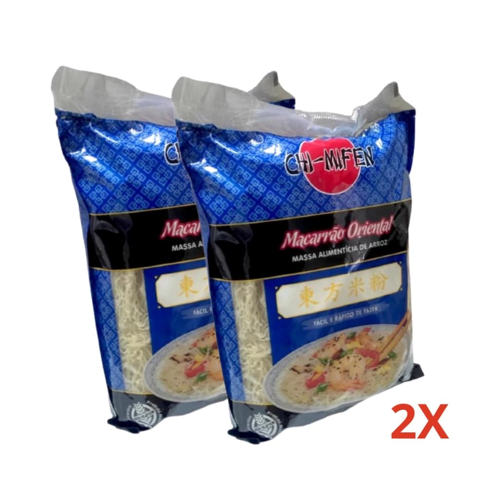 Kit 2 Macarrão Arroz Oriental Natural Chi-mifen 500g