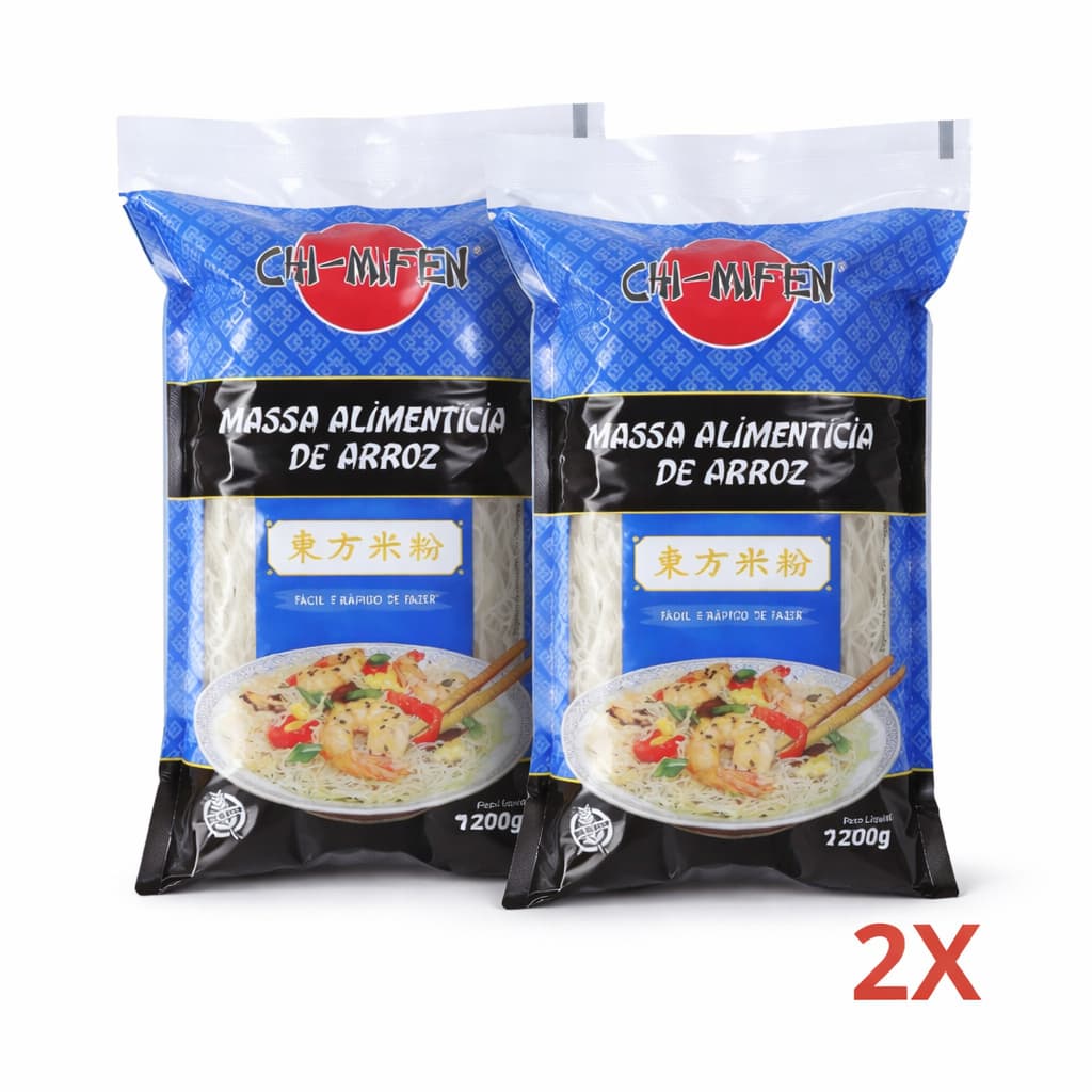 Kit 2 Macarrão Arroz Oriental Natural Chi-mifen 200g