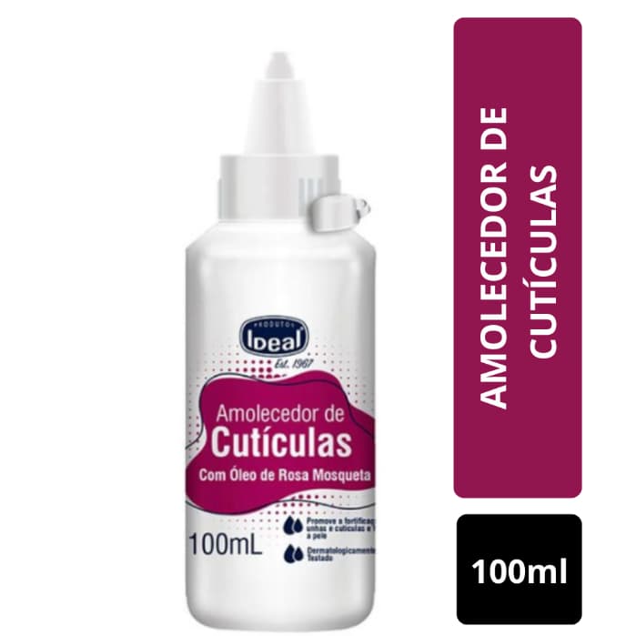Amolecedor de Cutículas Ideal Óleo de Rosa Mosqueta 100ml