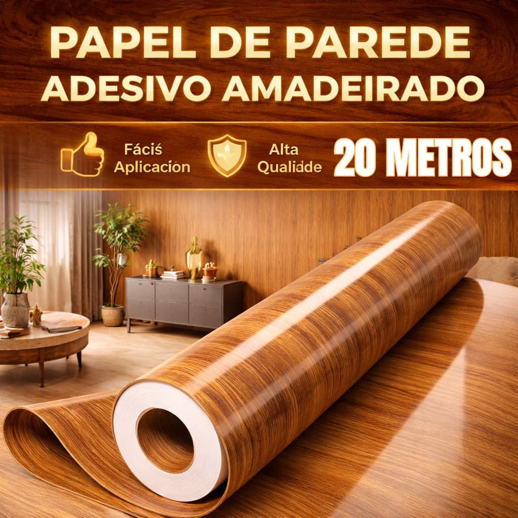 Papel Parede Adesivo 20m Magnon Lavável Cozinha Impermeável Sala Facil aplicaçao Quarto Antimofo