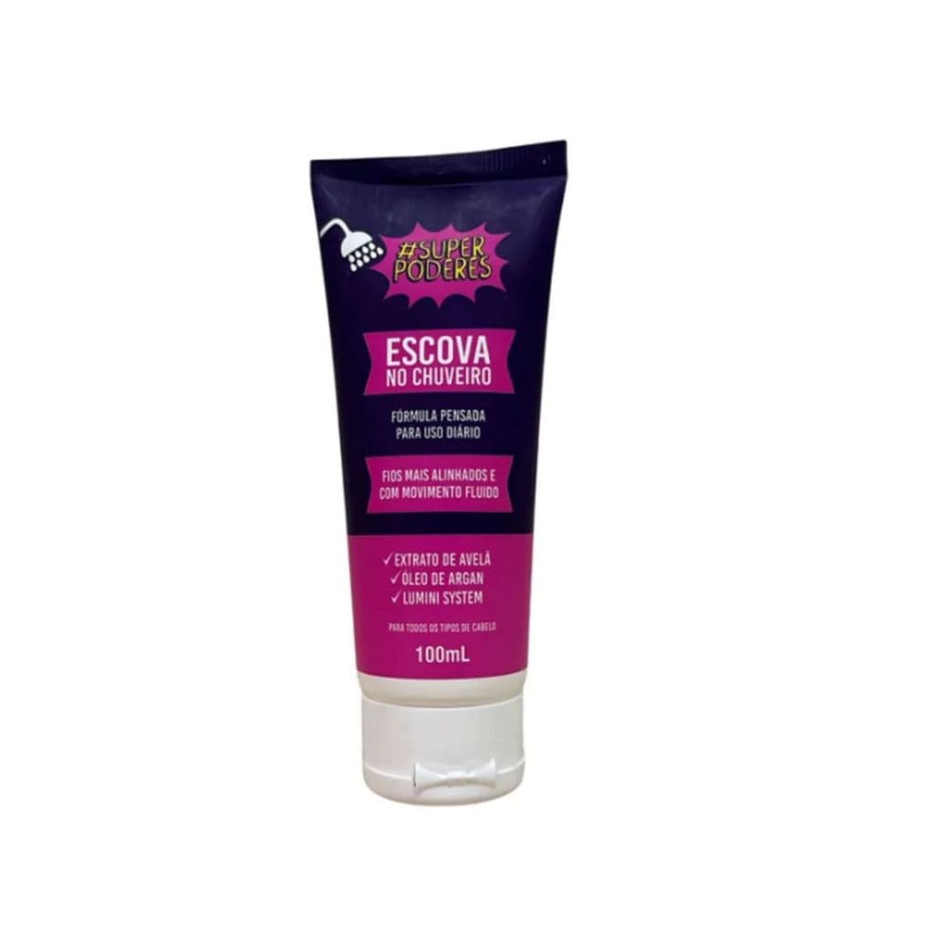 Escova Progressiva De Chuveiro Liso Instantâneo Sem Formol