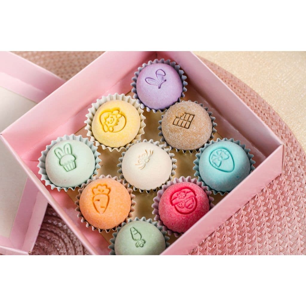 Kit Carimbo Brigadeiro Massas Páscoa 8 peças Blue Star