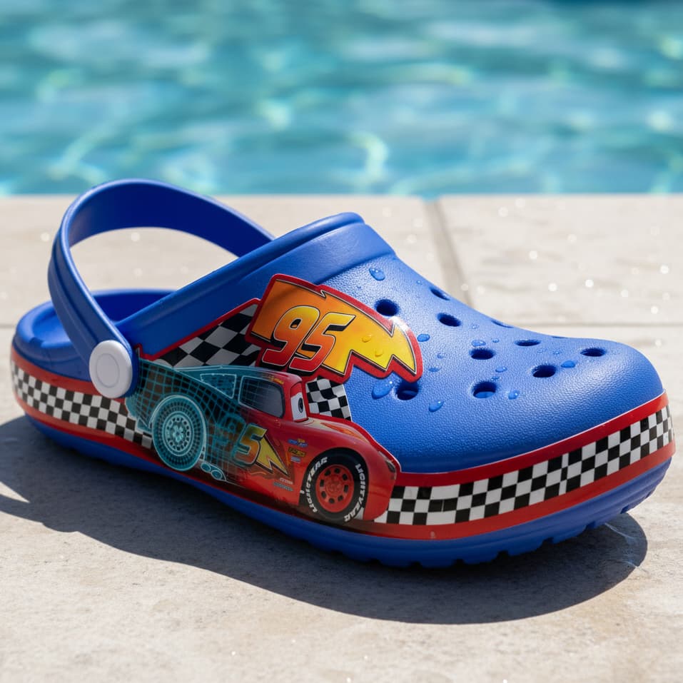 Babuche Max Infantil Menino Sandália chinelo Papete Personagens Desenhos estampado