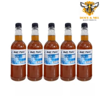 Promoção Kit 5 Mel 100% Puro Florada Silvestre 1,3kg Doce&Mel