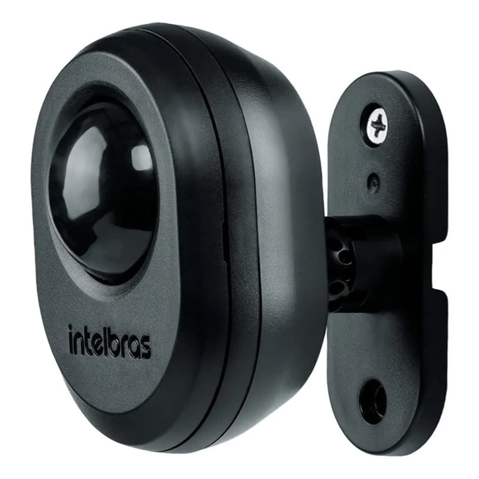 Sensor Presença Teto Parede Fotocélula Espi 360a Intelbras Preto