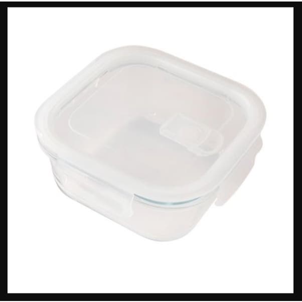 POTE HERMÉTICO DE VIDRO 700ML 15X15CM - FLASHGOODS - F0361