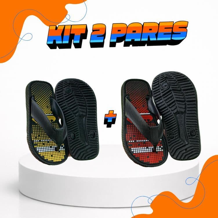 Chinelo Sandália Infantil Masculino Para Meninos Macio e Confortável Atenção na Descrição