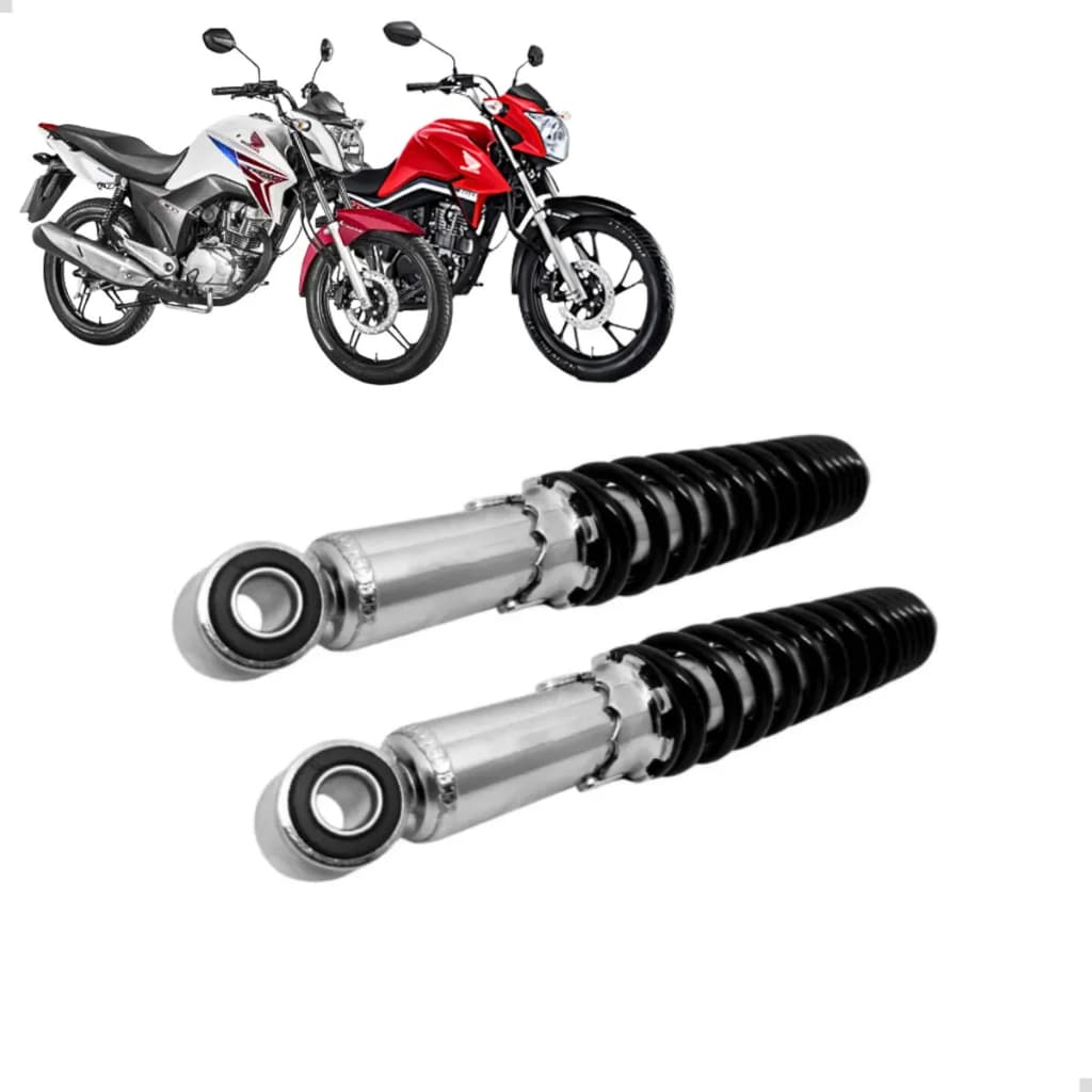 Par de amortecedor  Honda Titan/Fan/CG/Start 150/160 KRM