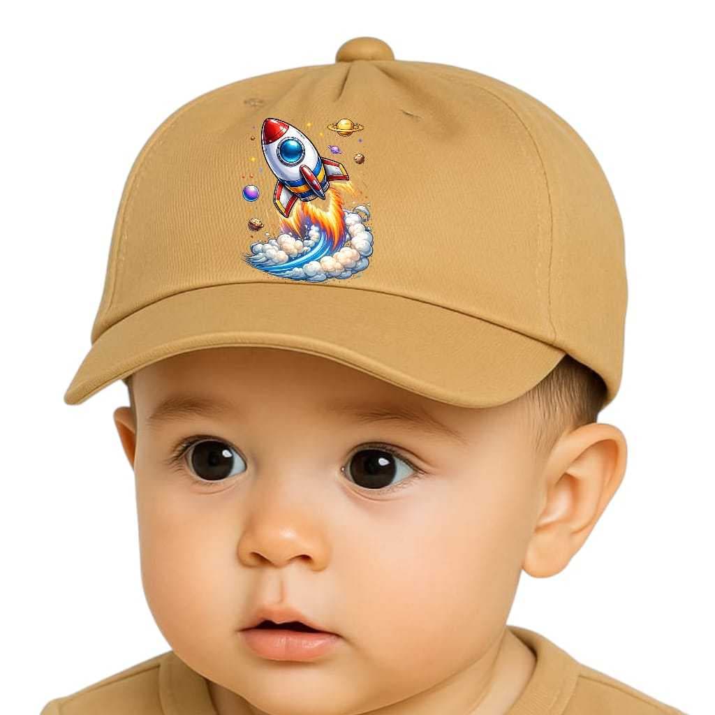 Bone Bebe infantil foguete 0 a 12 meses bone infantil