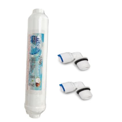 Kit Refil T33 P/ Purificador De Linha Com 2 Conectores