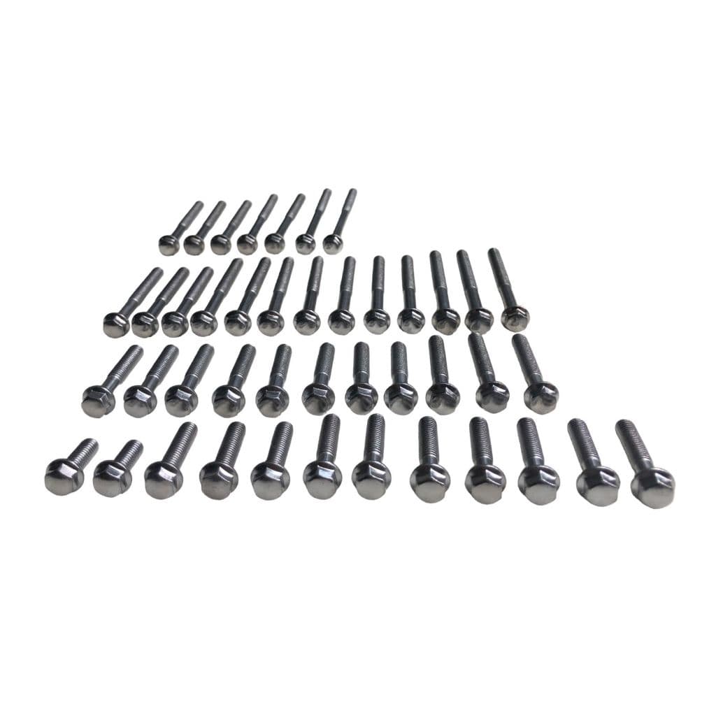 Kit Parafusos Tampa Motor Cromado Cbx 250 Twister