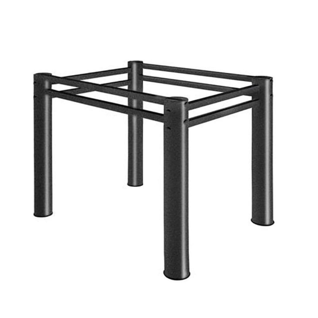 Base de Mesa Quadrada em Aço Reforçado Não Balança Firme e Resistente Sala de Jantar Cozinha