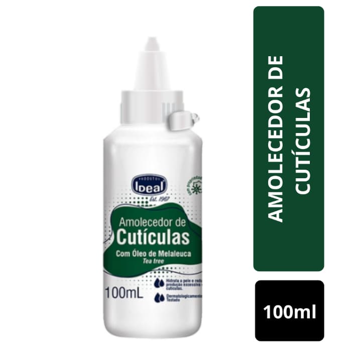 Amolecedor de Cutículas Ideal Óleo de Melaleuca 100ml