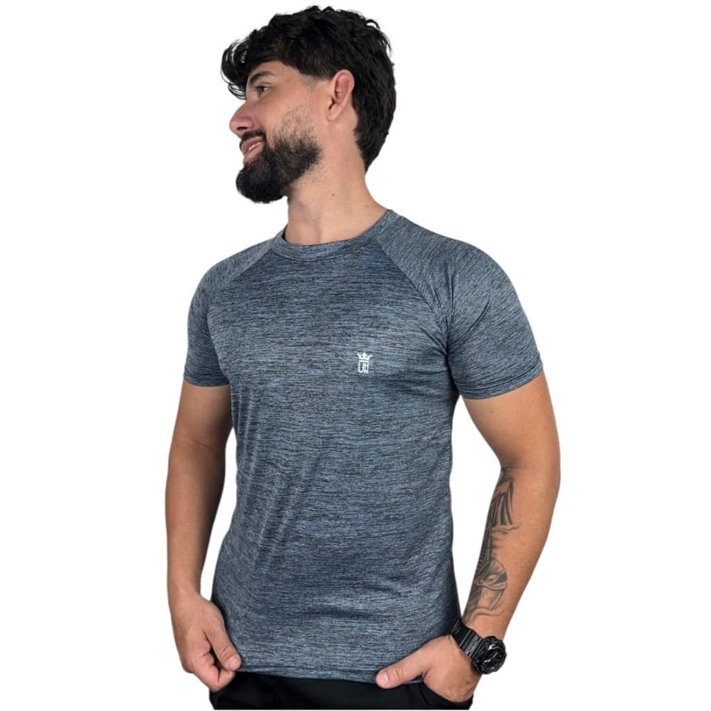 Camiseta Casual Masculina Dry Fit Academia Treino