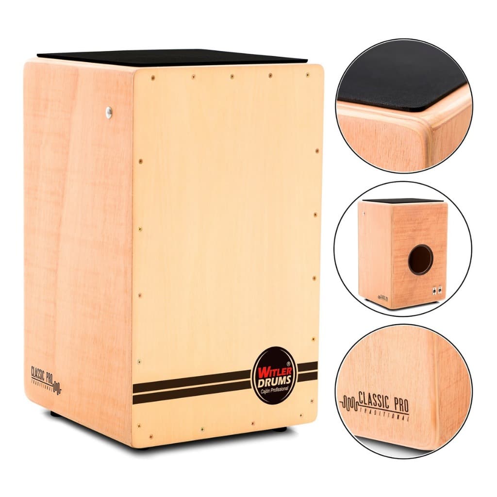 CAJON RETO ELETRICO  NATURAL | NATURAL - KIT (MA).
