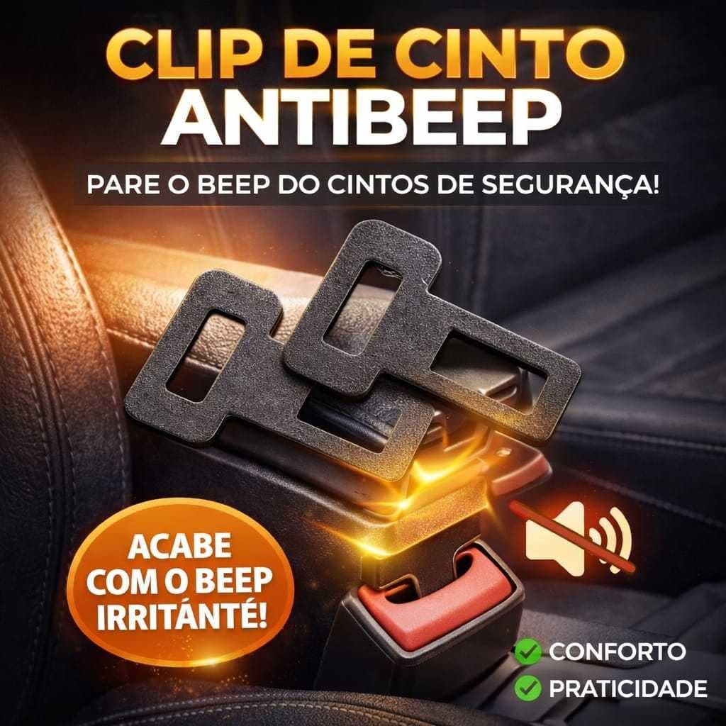Clip de Cinto Antibeep Universal para Carro – Silenciador de Alerta Sonoro